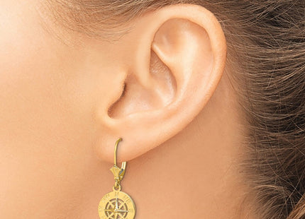 14k Yellow Gold Earrings Style TF1846 - Classique Jewelry Inc.