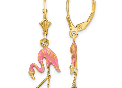 14k Yellow Gold Earrings Style TF1848 - Classique Jewelry Inc.