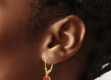 14k Yellow Gold Earrings Style TF1849 - Classique Jewelry Inc.