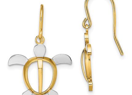 14K gold drop earrings