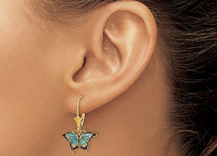 14k Yellow Gold Earrings Style TF1916 - Classique Jewelry Inc.