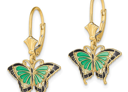14k Yellow Gold Earrings Style TF1918 - Classique Jewelry Inc.
