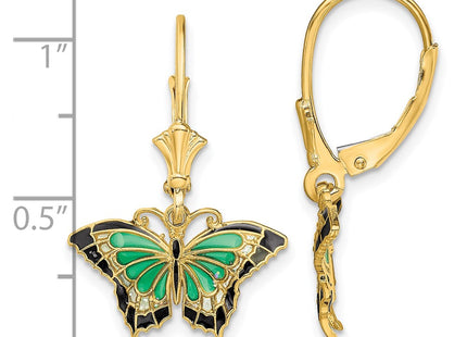 14k Yellow Gold Earrings Style TF1918 - Classique Jewelry Inc.