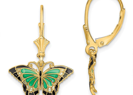 14k Yellow Gold Earrings Style TF1918 - Classique Jewelry Inc.