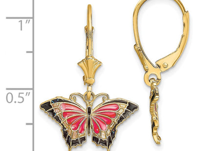 14k Yellow Gold Earrings Style TF1919 - Classique Jewelry Inc.