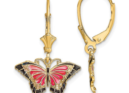 14k Yellow Gold Earrings Style TF1919 - Classique Jewelry Inc.