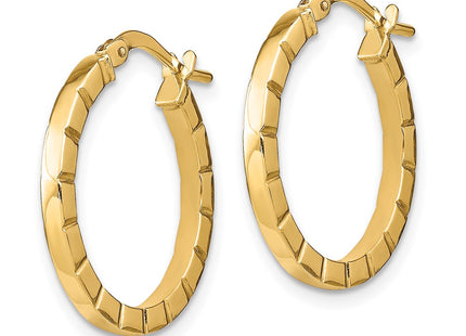 14k Yellow Gold Earrings Style TF1941 - Classique Jewelry Inc.