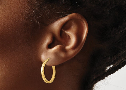 14k Yellow Gold Earrings Style TF1941 - Classique Jewelry Inc.