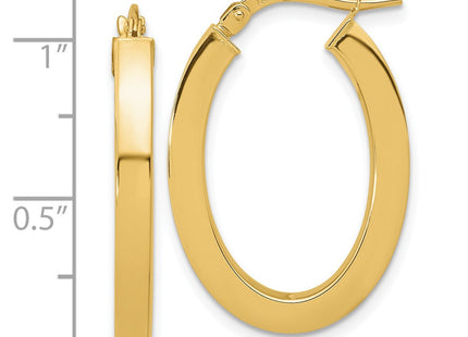 14k Yellow Gold Earrings Style TF1962 - Classique Jewelry Inc.