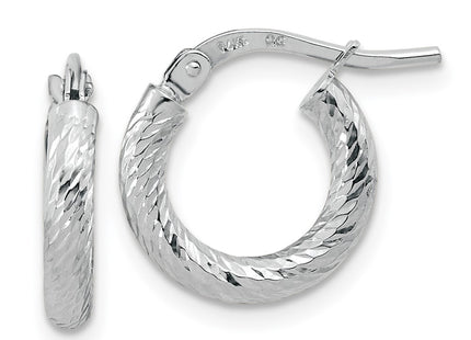 14k White Gold Earrings Style TF1964W - Classique Jewelry Inc.