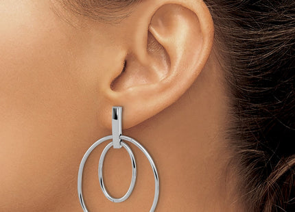 14k White Gold Earrings Style TF1981W - Classique Jewelry Inc.