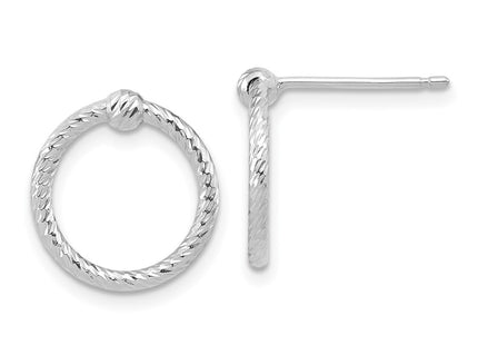 14k White Gold Earrings Style TF1989W - Classique Jewelry Inc.