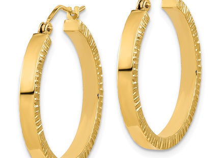 14k Yellow Gold Earrings Style TF1995 - Classique Jewelry Inc.