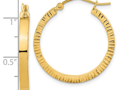 14k Yellow Gold Earrings Style TF1995 - Classique Jewelry Inc.