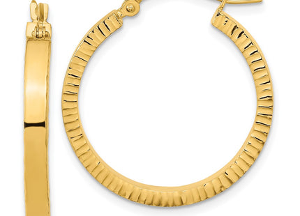 14k Yellow Gold Earrings Style TF1995 - Classique Jewelry Inc.