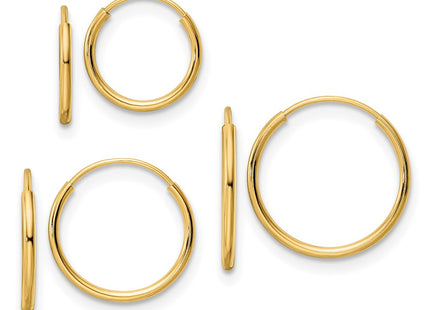 14k Yellow Gold Jewelry Style TF2004SET - Classique Jewelry Inc.