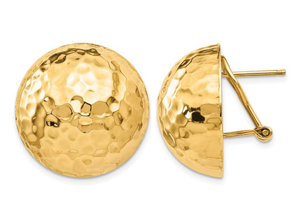 14K gold earrings