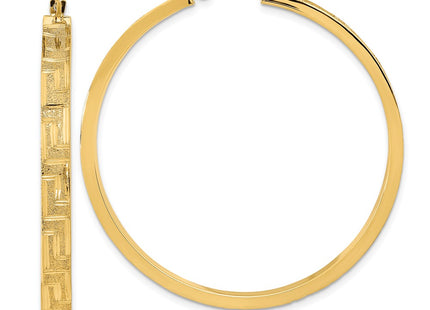 14k Yellow Gold Earrings Style TF2058 - Classique Jewelry Inc.