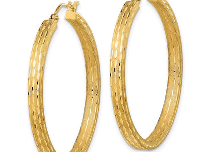 14k Yellow Gold Earrings Style TF2065 - Classique Jewelry Inc.