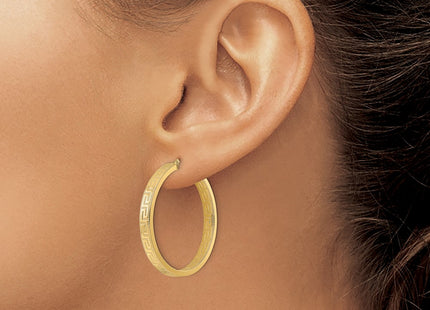 14k Yellow Gold Earrings Style TF2070 - Classique Jewelry Inc.
