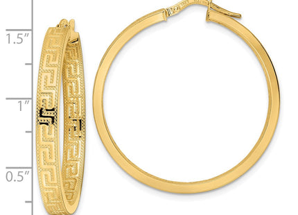 14k Yellow Gold Earrings Style TF2070 - Classique Jewelry Inc.