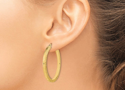 14k Yellow Gold Earrings Style TF2076 - Classique Jewelry Inc.