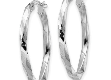 14k White Gold Earrings Style TF2086W - Classique Jewelry Inc.