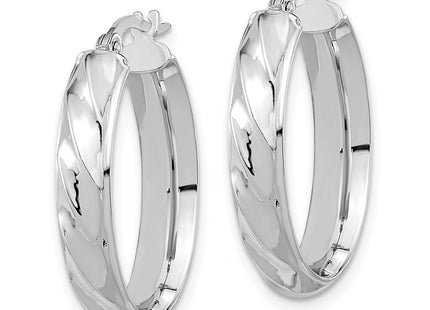 14k White Gold Earrings Style TF2097W - Classique Jewelry Inc.