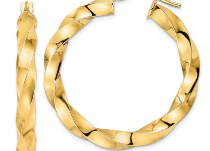 14k Yellow Gold Earrings Style TF2115 - Classique Jewelry Inc.