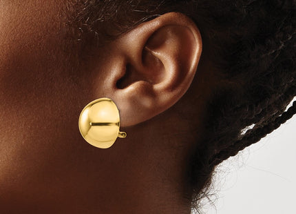 14k Yellow Gold Earrings Style TF213 - Classique Jewelry Inc.