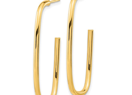 14k Yellow Gold Earrings Style TF2155 - Classique Jewelry Inc.