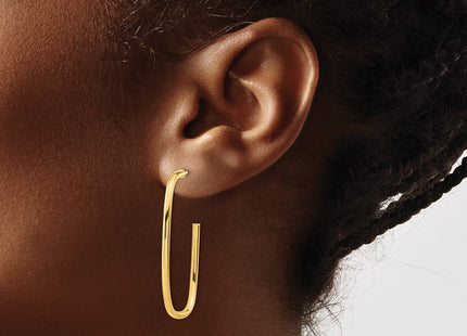14k Yellow Gold Earrings Style TF2155 - Classique Jewelry Inc.