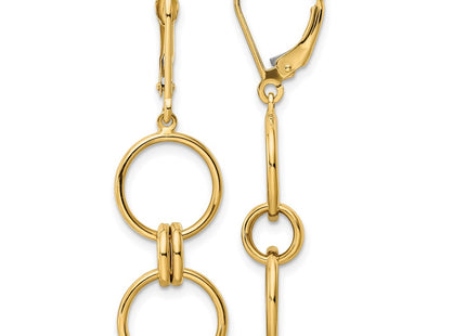 14k Yellow Gold Earrings Style TF2159 - Classique Jewelry Inc.
