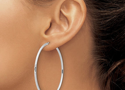 14k White Gold Earrings Style TF2189W - Classique Jewelry Inc.