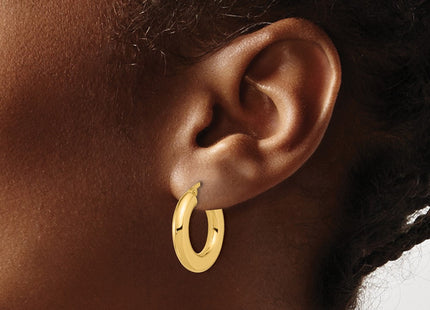 14k Yellow Gold Earrings Style TF2199 - Classique Jewelry Inc.