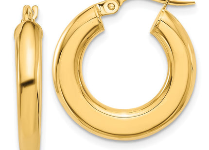 14k Yellow Gold Earrings Style TF2199 - Classique Jewelry Inc.