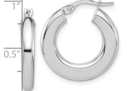 14k White Gold Earrings Style TF2199W - Classique Jewelry Inc.