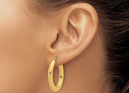 14k Yellow Gold Earrings Style TF2200 - Classique Jewelry Inc.