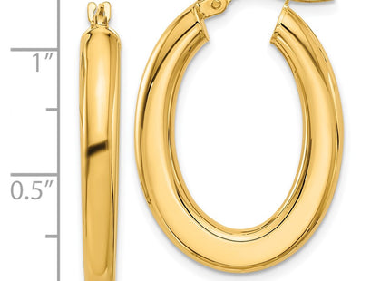 14k Yellow Gold Earrings Style TF2200 - Classique Jewelry Inc.
