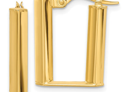 14k Yellow Gold Earrings Style TF2208 - Classique Jewelry Inc.