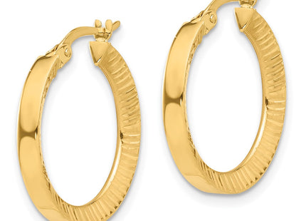 14k Yellow Gold Earrings Style TF2213 - Classique Jewelry Inc.