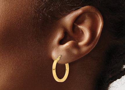14k Yellow Gold Earrings Style TF2213 - Classique Jewelry Inc.