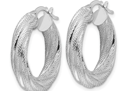 14k White Gold Earrings Style TF2245W - Classique Jewelry Inc.