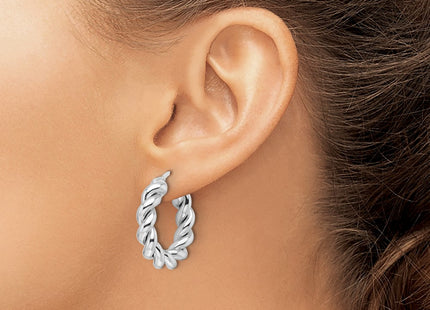 14k White Gold Earrings Style TF2258W - Classique Jewelry Inc.