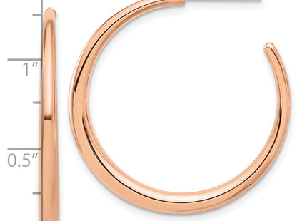 14k Rose Gold Earrings Style TF2278R - Classique Jewelry Inc.
