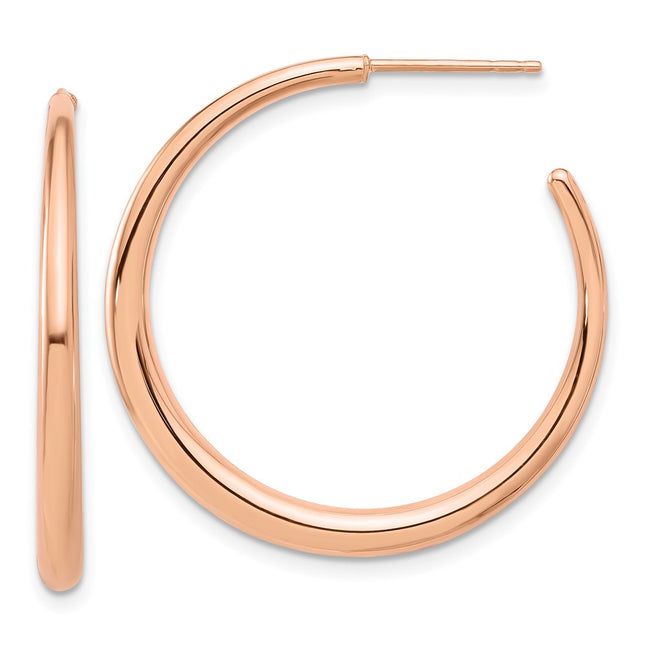 14k Rose Gold Earrings Style TF2278R - Classique Jewelry Inc.