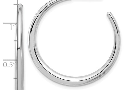 14k White Gold Earrings Style TF2278W - Classique Jewelry Inc.