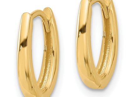 14k Yellow Gold Earrings Style TF2284 - Classique Jewelry Inc.