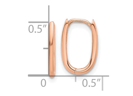 14k Rose Gold Earrings Style TF2285R - Classique Jewelry Inc.