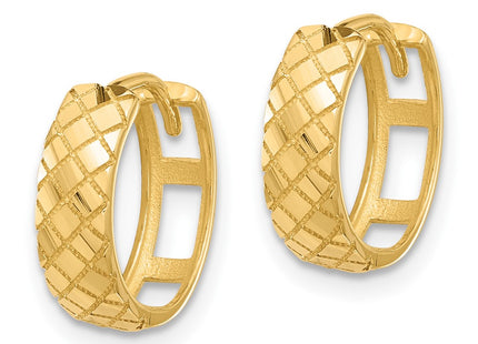 14k Yellow Gold Earrings Style TF2296 - Classique Jewelry Inc.